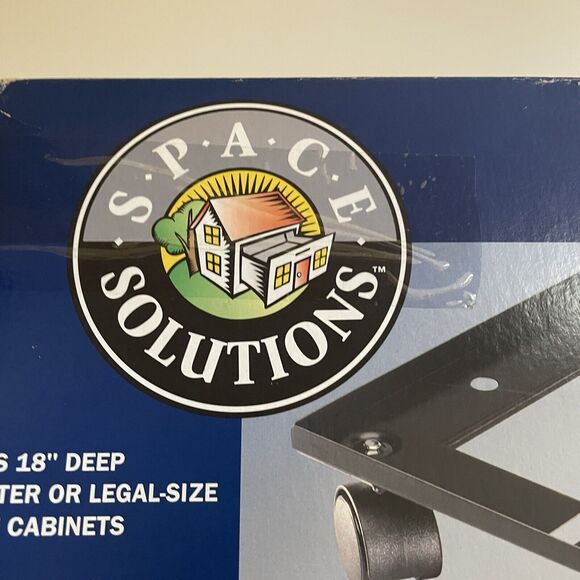 Space Solutions 18" File Caddy Black Deep Or Legal Size - Picture 4 of 11